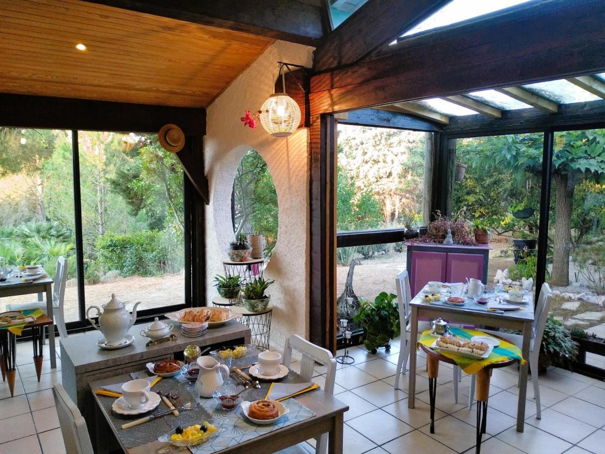 Chambre Independante Piscine, Parc, Cuisine... Brézilhac エクステリア 写真