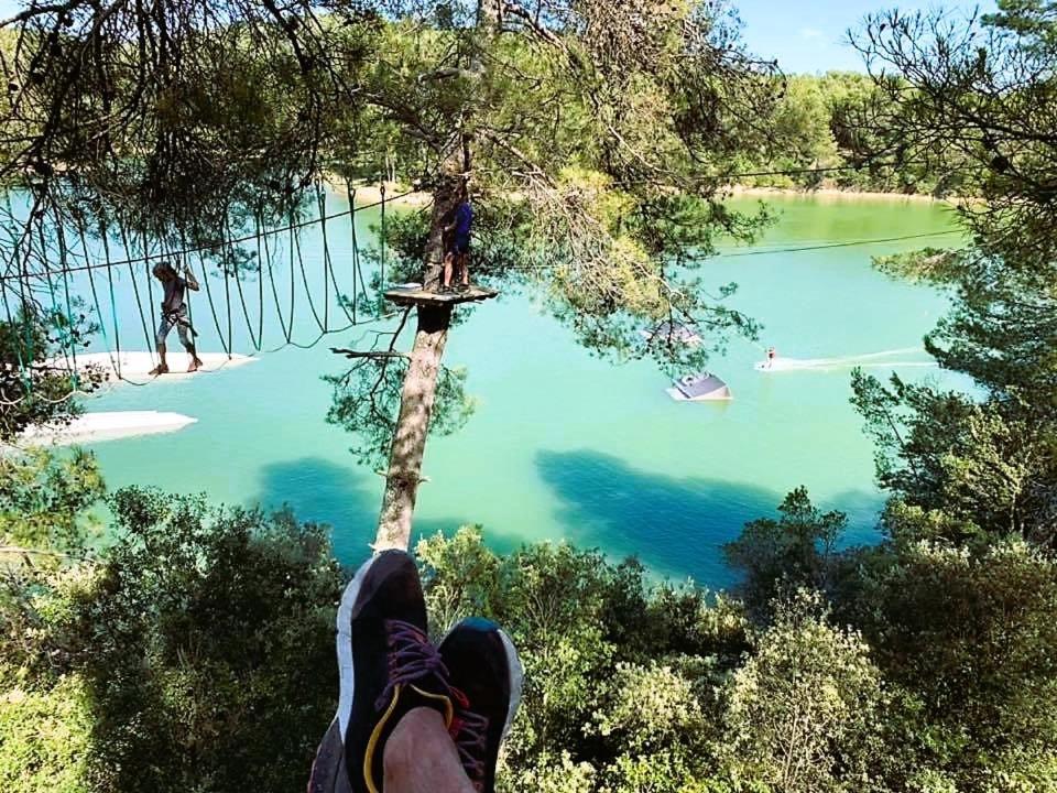 Chambre Independante Piscine, Parc, Cuisine... Brézilhac エクステリア 写真